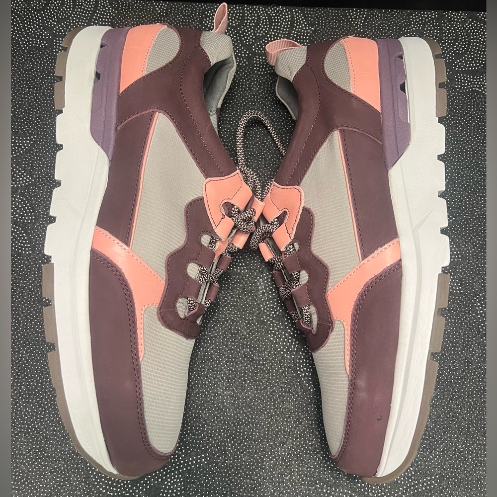 NWOB Rockport Pulse Tech Work EH Composite Fashion Sneakers In Merlot Size:11.5W - Picture 4 of 15